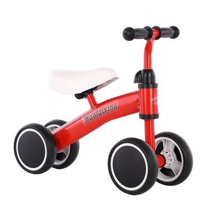 China Ride On Toy Children Walker No Pedal Kids Ride-on Cars Toys Infant 4 Wheels Baby Balance Bike For 1 Year Old Boys Girls 12-24 Month Toddler for sale