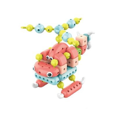 China Develop Children's Intelligence Early education puzzle DIY toys children's variable strong magnetic building blocks assembly toys for sale