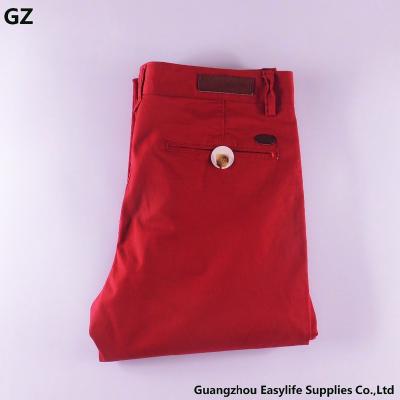 China Wholesale new 100% cotton anti-pilling fashion breeches men's casual red long pants for sale