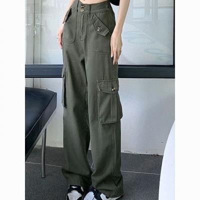 China QUICK DRY Fashion Women's Denim pants Side Pocket New Trouser Pant For Woman Cargo Pant Jeans for sale