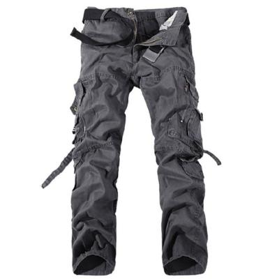 China Anti-wrinkle custom  cotton  men cargo pants streetwear baggy multi pocket wholesale for sale