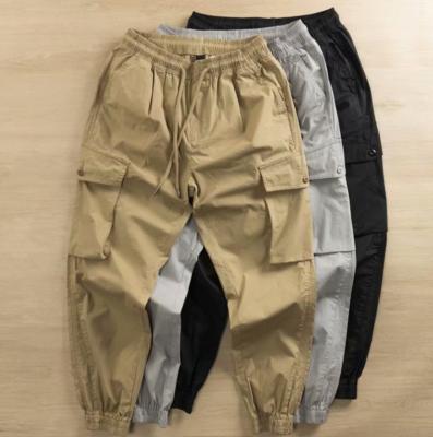 China Anti-wrinkle Premium Pockets Jogging  Mens Cargo Pants Custom Sweatpants Trousers For Men Cargo Pants for sale