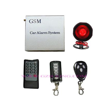 China GSM car alarm system for sale