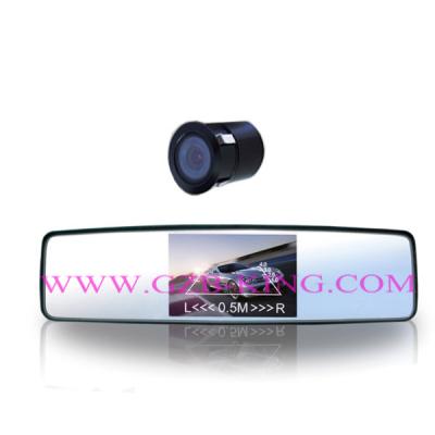 China Rear View System With LCD Minitor Built-in Mirror for sale