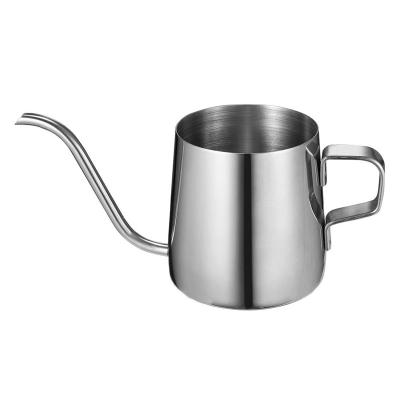 China China Supplier Hot Sale Long Narrow Spout Coffee Pots 350Ml Stainless Steel Portable Drip Coffee Pot for sale