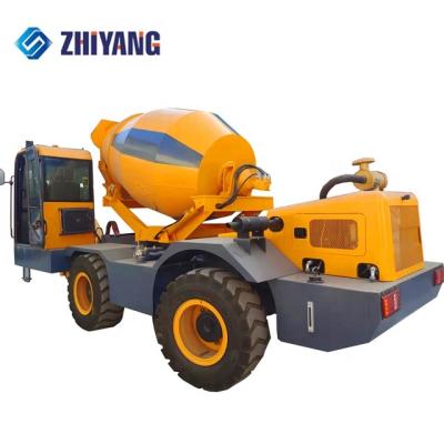 China Machinery Repair Shops Construction Machine ZY-3m3 Self Loading Concrete Mixer Truck Prices for sale