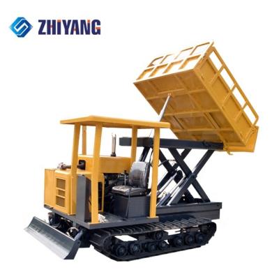 China Mini Machinery Repair Shop Zhiyang Scissor Lift Unloader 2T 3T 4T 5T 6T 8T 10T 20T Crawler Unloader For Sale for sale