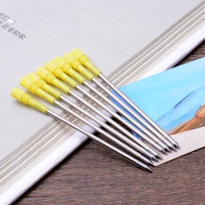 China Fashion Ball Pen Refill Pen Refill Small Thin Metal Refills 1.0mm Ink for sale