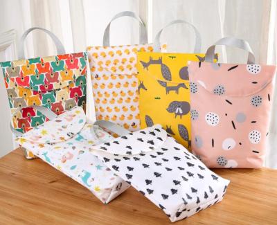 China Special Raincoats Customize Different For Baby Nylon Diapers Bag for sale