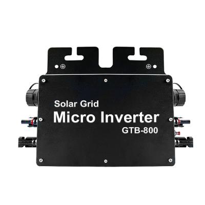 China MPPT Solar Inverter Solar Grid Inverter Micro WiFi Connection App Control 800W 230mm*200mm*35mm for sale