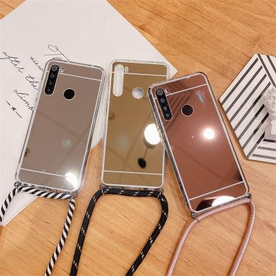 China Fashion Shockproof Cute Luxury Shockproof Full Mirror Protective Silicone Phone Case For Redmi5 Plus Pro 5A 6A 7A Note6 Mobile Phone Bag for sale