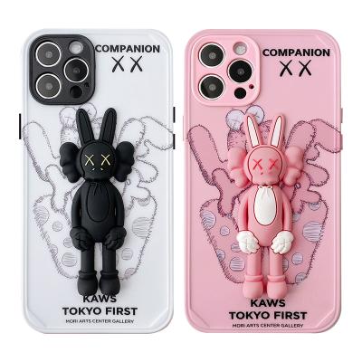 China Fashion 3D Shockproof Patch IMD Personality Shockproof Soft Phone Case For iPhone 12 11 pro Max Mini X XS 7 8 plus mobile back cover for sale