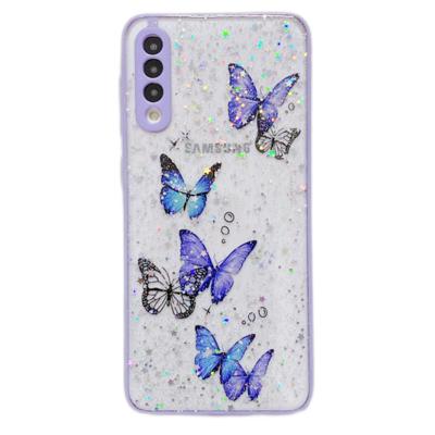 China Anti-Fall Fashion Glitter Silicone Protective Cell Phone Cases For Samsung Galaxy S21 S20 Plus Ultra A52 A72 Fundas Para Celular Coque for sale