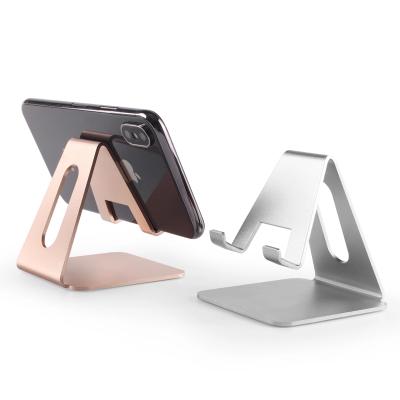 China 2021 Wholesale Universal Flexible Aluminum Alloy Phone Holder for iPhone 12 11 x Pro Max Lazy Desktop Mobile Phone Stand for sale