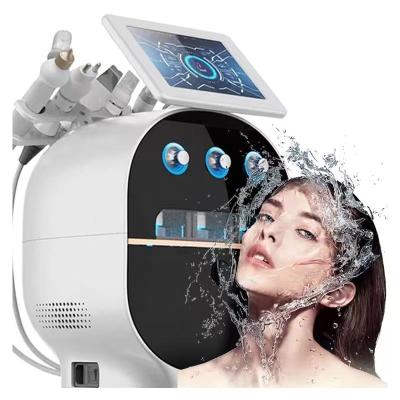 China Thoroughly Remove 6 in 1 Hydra Aqua Facial Dermabrasion Beauty Jet Peel Spa Hot Popular Oxygen H2O2 Skin Rejuvenation Hydrodermabrasion Remover for sale