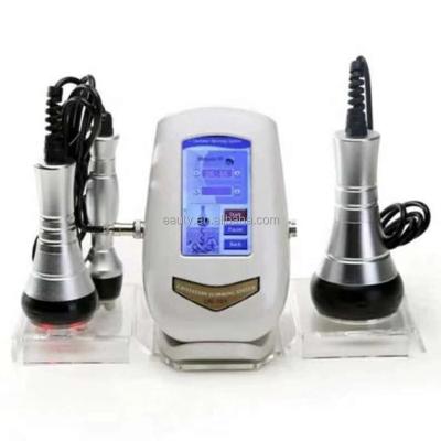 China Ultrasonic Acne Treatment 3in1 40K RF Vacuum Cavitation Face Skin Tightening Beauty Instrument Slimming Device Loss Weight for sale