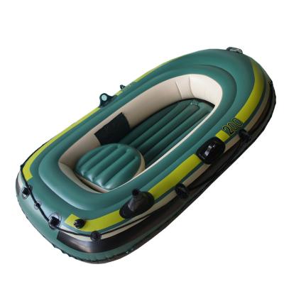 China Factory Wholesale PVC Tarpaulin Boat Drop Stitch Folding Kayak Cheap Inflatable Kayak 2 Person for sale