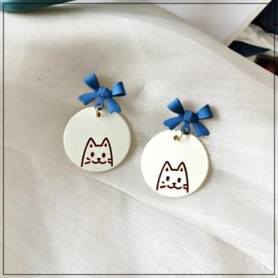 China Cute Vintage Cartoon Lovely Fashion Jewelry Presents New Drop Earring For Women Girls Wholesale Accessory for sale