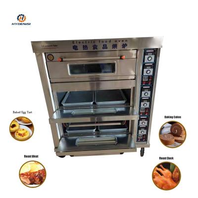 China Automatic Pizza Oven Machine Digital Automatic Commercial Electric Timer Pizza Maker Equipment Industrial Baking Machine for sale