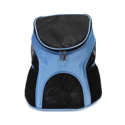 China Cat Bag Pet Carrier Portable Backpack Dog Luggage Leather Goods Ventilation Zipper Snack Pet Stored Bag for sale