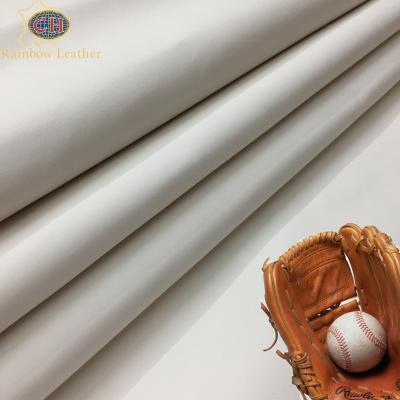 China Eco-friendly Chrome Free Genuine Leather Baseball White Cowhide Viable For Making Baseballs And Bags for sale