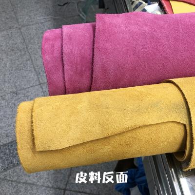 China Sustainable Baseballs Yellow Genuine Cowhide Leather For Making Baseball Cowhide for sale