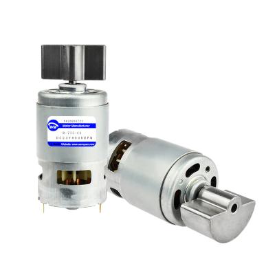 China 4000 8000 Totally Enclosed High Torque 12v Low Speed ​​Rpm 24v Buy 12 V Magnet 775 Vibration Dc Motor for sale