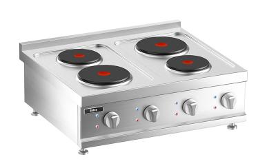 China Desktop Electric 4-zone Cooktop for sale