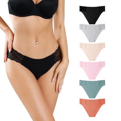 China Amazon OEM Hot Sale Antibacterial Wholesale Plus Size Women Underwear Female Panties For Women for sale