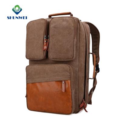 China Waterproof Canvas Backpack Carry On Travel Rucksack For Men Leisure Sports Duffel Bag Hiking Rucksack for sale