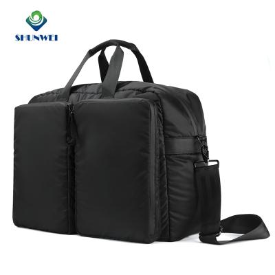 China Fashion Ready To Ship New Arrival Waterproof Custom Logo Men Black Nylon Cross - Body Messenger Bag Nylon for sale