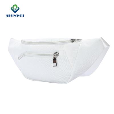 China Water Proof Ready To Ship Manufacturer Wholesale Custom Logo Cross Body Shoulder Chest Corduroy Waist Bag For Women for sale