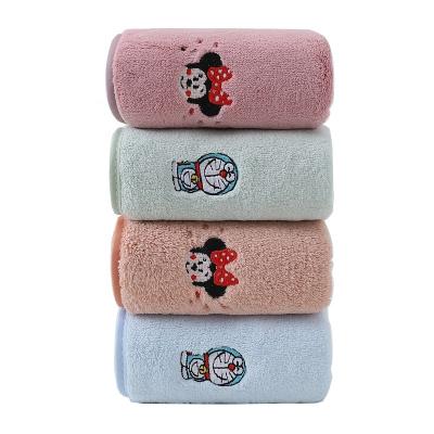 China Factory Direct High End Thick Coral Fleece Towel QUICK DRY Super Soft Absorbent Cheap Quick-Drying Hand Towel Skin-Friendly for sale