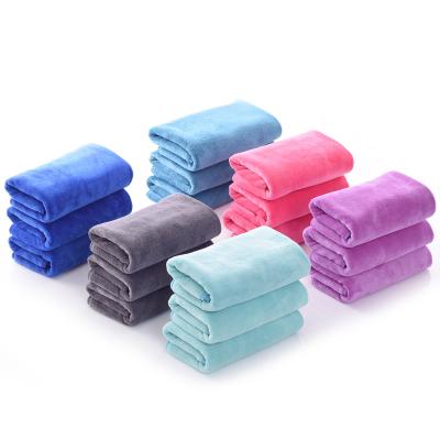 China Wholesale thickening QUICK DRY cleaning and drying 30*70cm washing towel microfiber towel, for sale