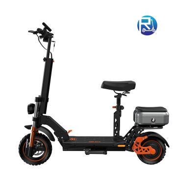 China Convenient 2022 aluminum body 1200W 20 Ah Color customizable body two wheels electric scooter for sale