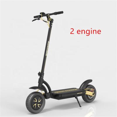 China 500W electric scooter dual motor 10INCH for sale