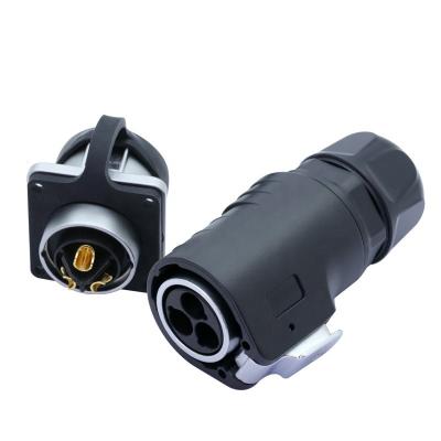 China High Power Waterproof Power Quick-plug XLR Powercon Connector 3 Pins 20A 500V IP67 Level for sale