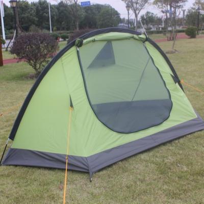 China Hot Selling Waterproof Tent Straight Tying Type Heightening Portable 2 Person Travel Ultralight Outdoor Tent for sale