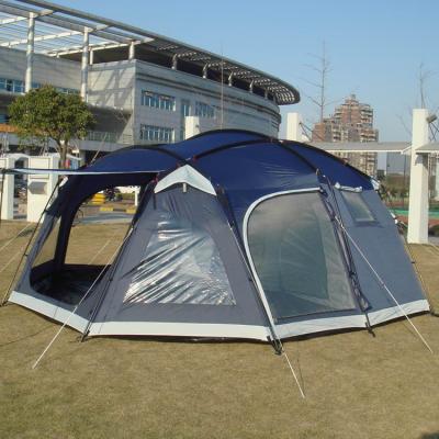 China Diagonal tie type hot sale waterproof foldable portable outdoor picnic luxury camping tent for sale