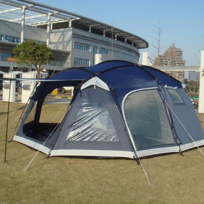 China Wholesale Luxury Large Family Tent 5 People Diagonal Tying Type Outdoor Camping Tent for sale