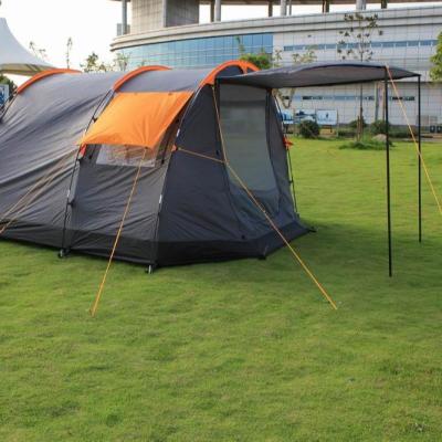 China Diagonal tying type large camping tent KST-8600 wholesale luxury family size safari camping tent for sale