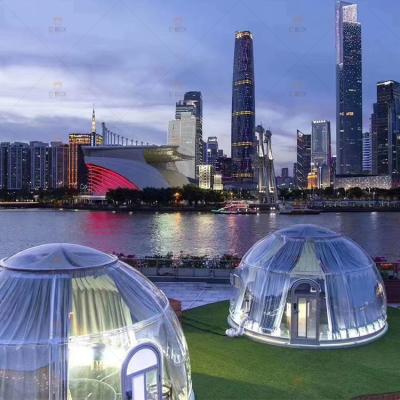 China Water Proof/Flame Retardant Transparent Clear Portable Mobile Outdoor Camping Bubble Hotel Room Bubble Dome Tent House for sale