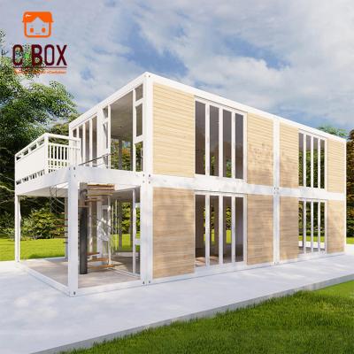 China Modern Cbox 20ft Prefab Puerto Rico Prefab House Quick Concrete Modular Houses For Sale for sale