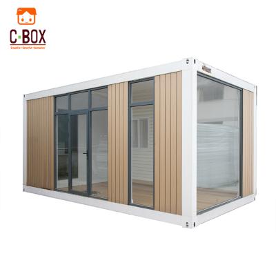 China Modern Luxury Portable 20ft Prefab Houses, Customized Mobile Container Homes Modular House, 2 Story Prefab Container Houses for sale