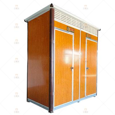 China Modern Low Cost Manufactured Prefab Sandwich Panel Outdoor Movable Portable Toilet for sale