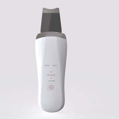 China Ultrasonic Skin Scrubber Therapy 24Khz Skin Care Ultrasonic Skin Scrubber Facial Cleansing Machine for sale