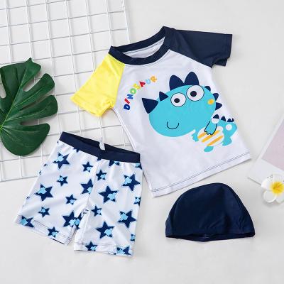 China Waterproof Children's Swimming Trunks Quick-Drying Swimming Trunks Baby Kid Boy Sun Protection Seaside Toddler Kids Stars Dinosaur for sale