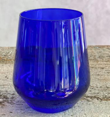 China Viable Colored Stemless Wine Glasses for sale