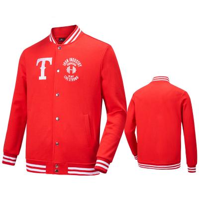 China Spring and Autumn Style Custom Breathable Wholesale Design Letterman Baseball Collage Jacket Sport Wear Tracksuit Jacket for sale