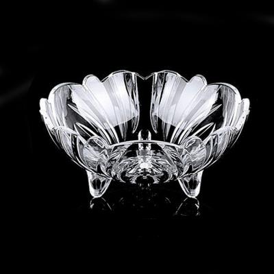 China Crystal Plastic Fruit Tray Irregular Acrylic Clear Sustainable High Quality European Fruit Tray For Candy for sale